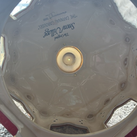 Department 56 Snow Village Carnival Carousel - Picture 6 of 6